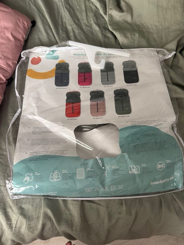 Saco silla paseo bebé - Rosa