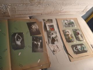 Álbum fotos antiguo