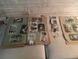 Álbum fotos antiguo