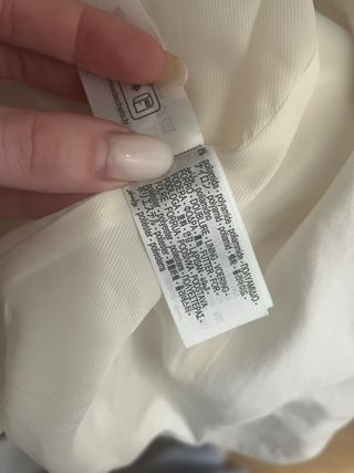 Americana Zara blanca XS