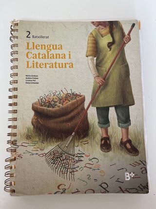 Libro Llengua Catalana i Literatura 2 bachillerato