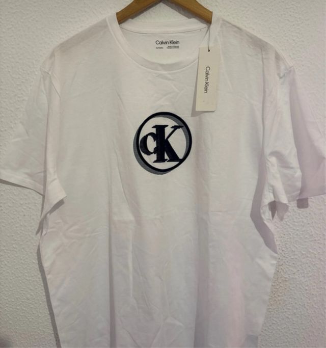 Camiseta Calvin Klein blanca