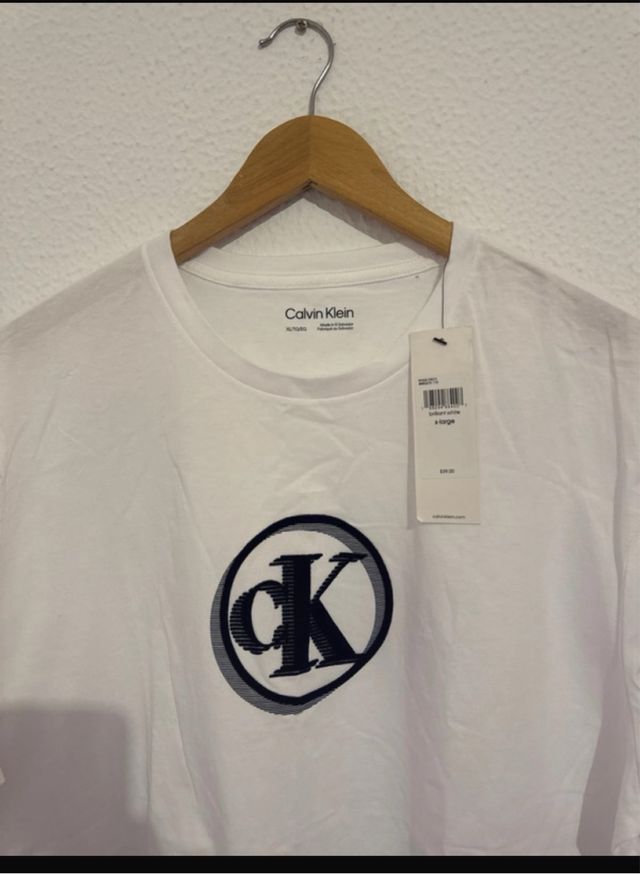 Camiseta Calvin Klein blanca