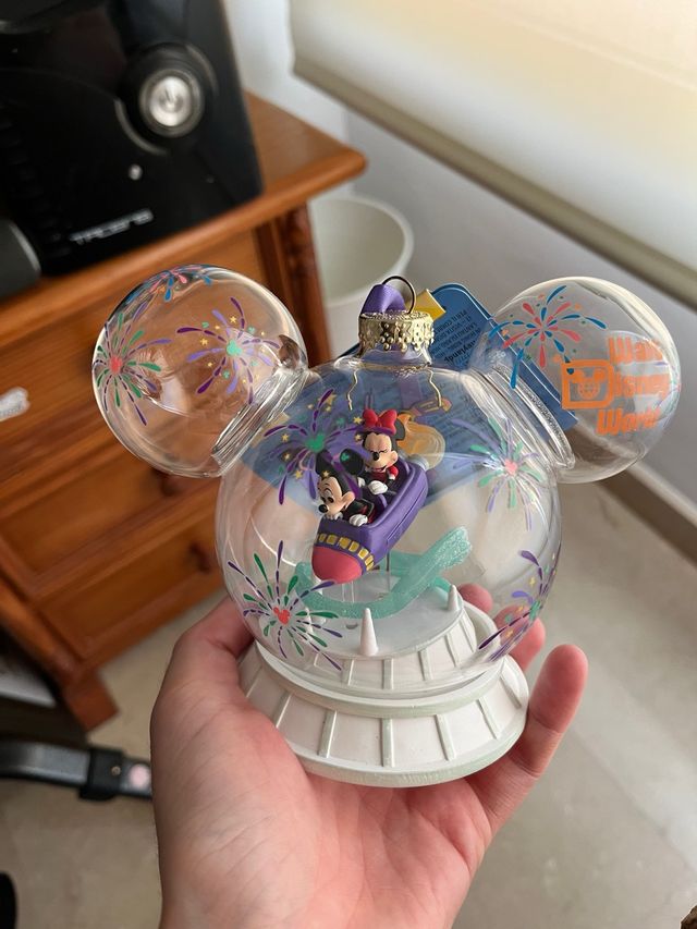 Adorno Navideño Mickey Mouse y Minnie