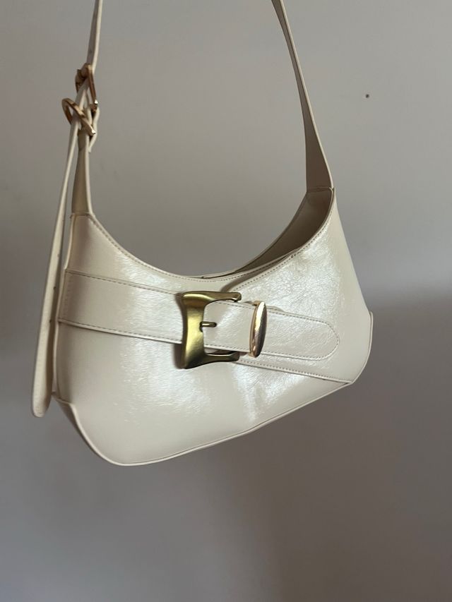 Bolso beige vintage