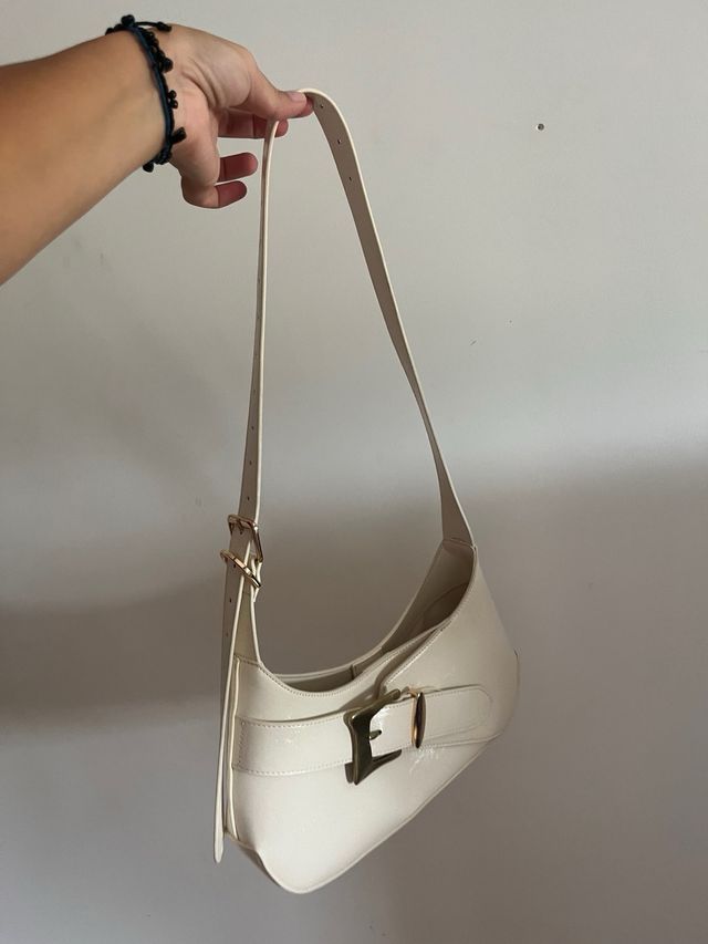 Bolso beige vintage