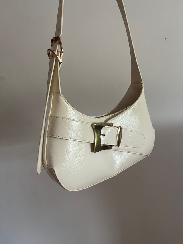 Bolso beige vintage