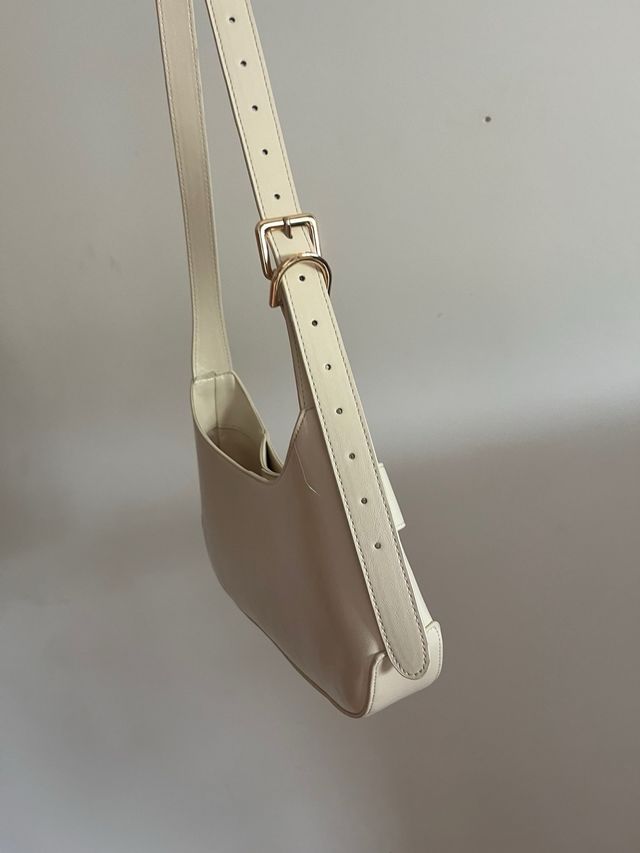 Bolso beige vintage