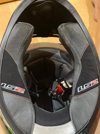 Casco moto LS2 floral