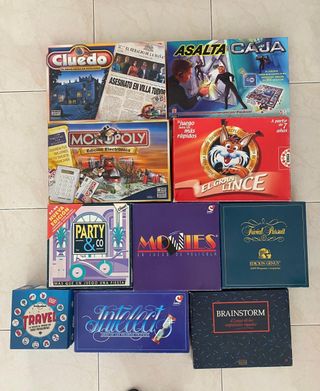 Juegos de mesa variados