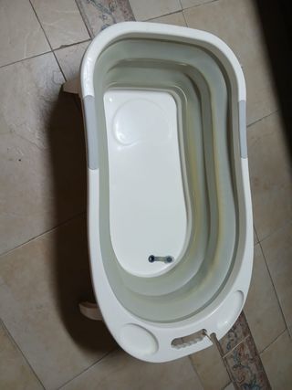 Bañera bebé plegable usada