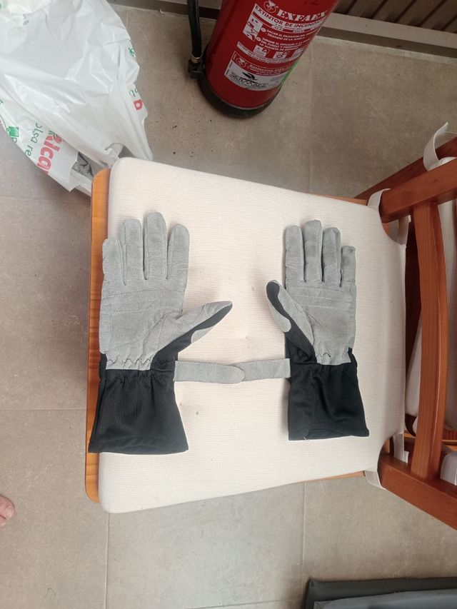 Guanti da karting - Nero/Grigio