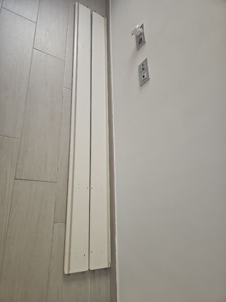 Estructura de metal Ikea.