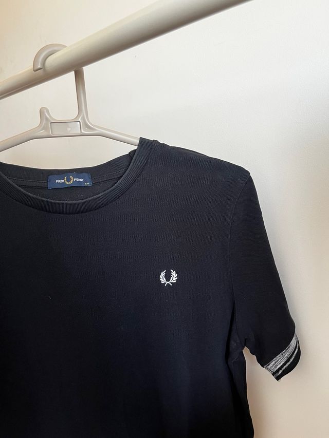 Camiseta Fred Perry negra XXL