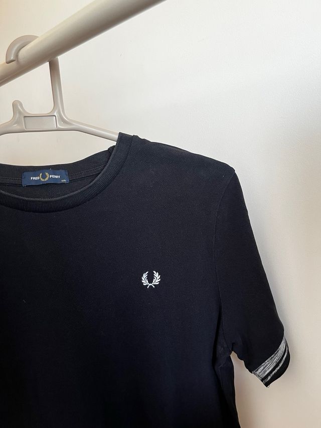Camiseta Fred Perry negra XXL