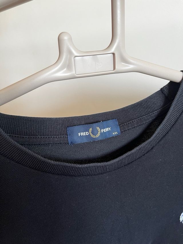 Camiseta Fred Perry negra XXL