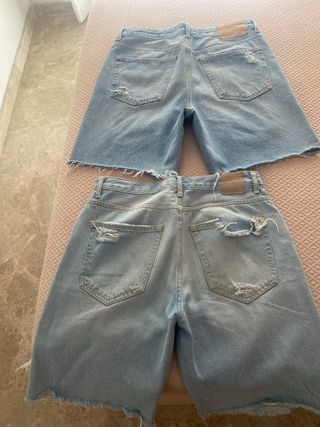 Shorts vaqueros Bershka rotos
