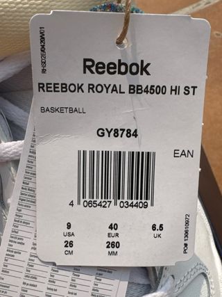 Reebok Royal BB4500 Hi Blancas Rosa
