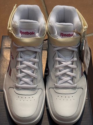 Reebok Royal BB4500 Hi Blancas Rosa