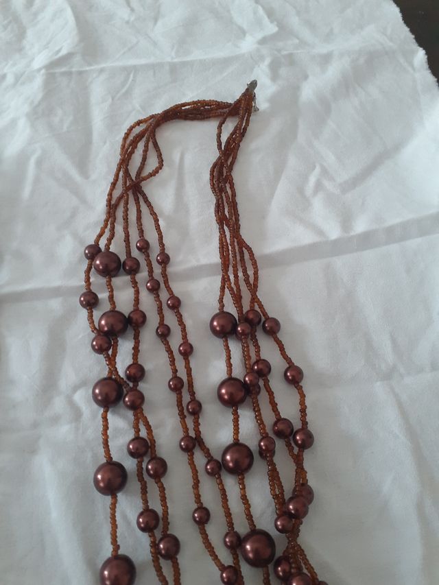 4 Collane lunghe colorate