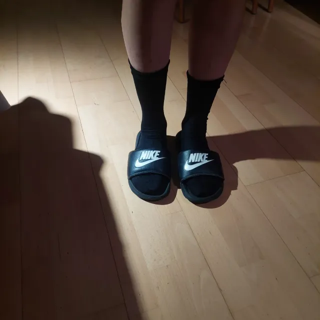 Chanclas Nike Victori One - Negras