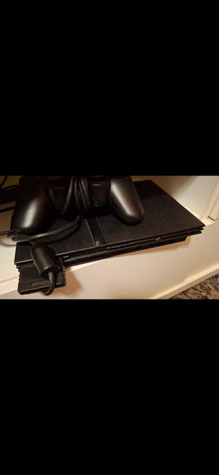 PS2 Slim (PlayStation 2 Slim) negra