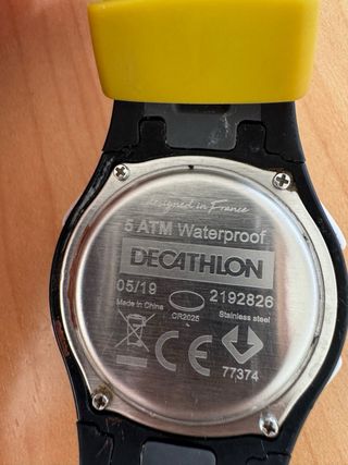 Reloj deportivo Decathlon - Negro