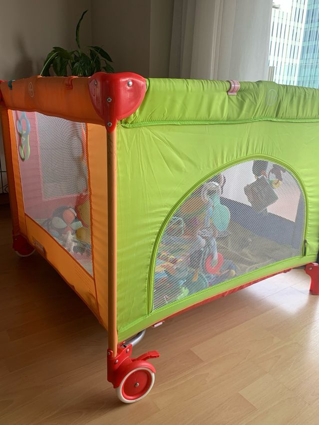 Parque infantil plegable 92x92cm