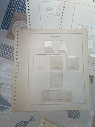 Fogli Catalogo Postali Italia 1976