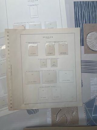 Fogli Catalogo Postali Italia 1976