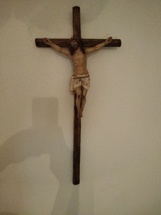 Jesucristo en la cruz 
Para colgar en la pared 
