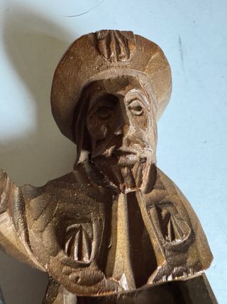 Talla madera Sant-Jago