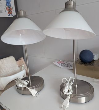 2 lámparas Ikea - Escritorio