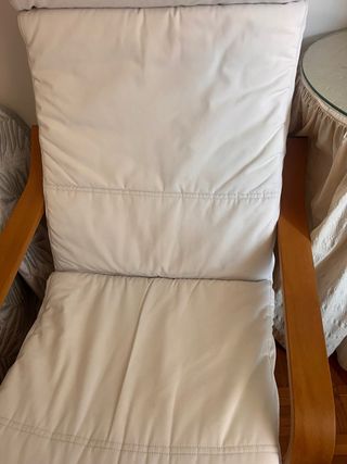 Sillón relax Ikea blanco