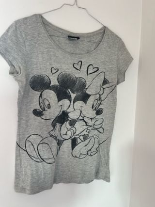 Topolino&Minnie T-shirt Terranova Grigia