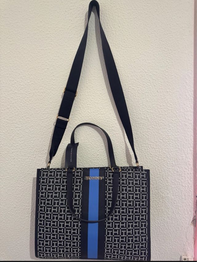 Bolso Tommy Hilfiger - Negro/Azul