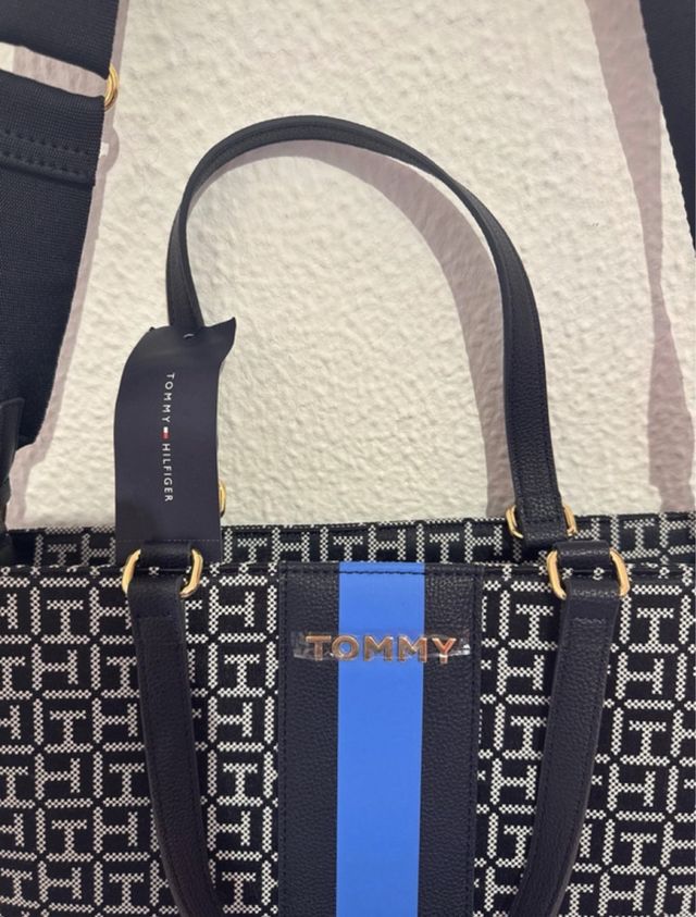 Bolso Tommy Hilfiger - Negro/Azul