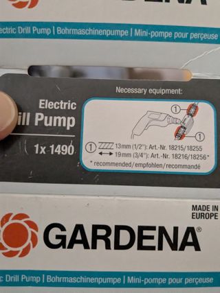 Bomba de agua Gardena 1490