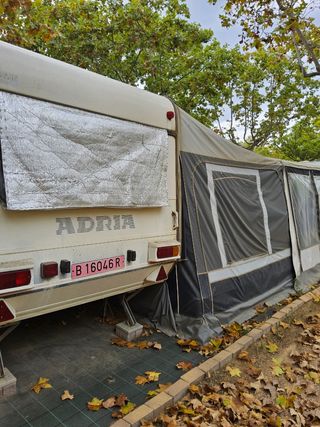 Caravana ADRIA Optima 530 Camping Mas Sant Josep