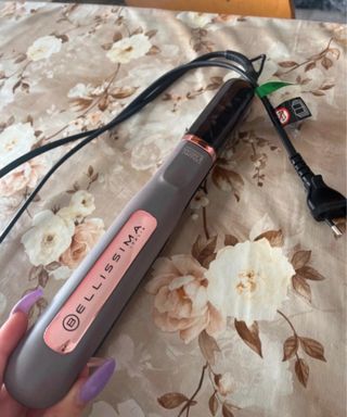 Piastra a vapore per capelli