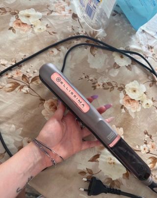 Piastra a vapore per capelli