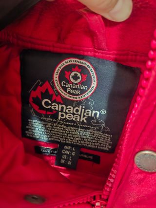 Anorak Canadian Peak rojo