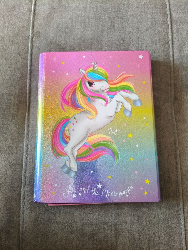 Kit escritura cartas de unicornio con archivador