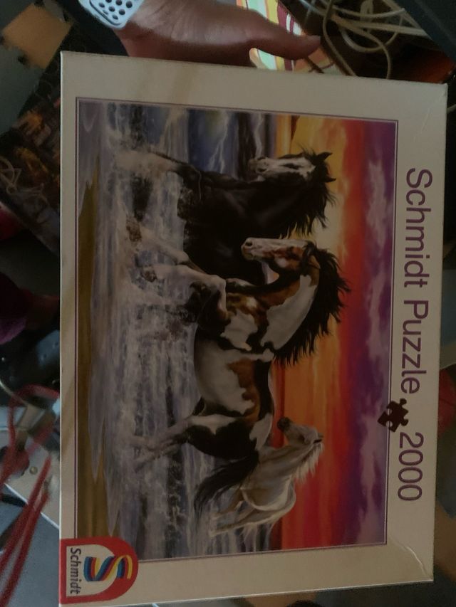Puzzle Schmidt 2000 piezas caballos