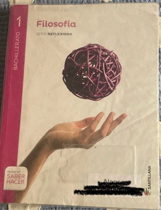 FILOSOFIA SERIE REFLEXIONA 1 BTO SABER HACER