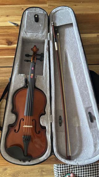 2 violini per bambini 50 euro ciascuno 1-55cm 2-45cm