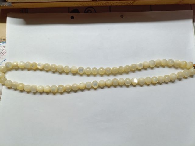 Collana perle madreperla