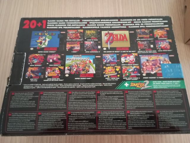 Super Nintendo Classic Mini - 20+ juegos