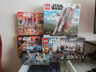 Lote LEGO Star Wars (75372, 75312, 75372, 75359)