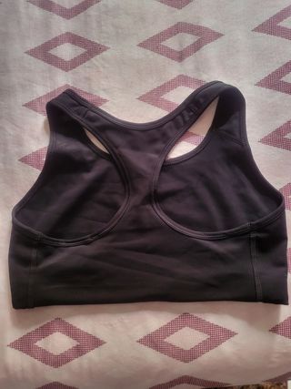 Sujetador deportivo Nike S/M negro